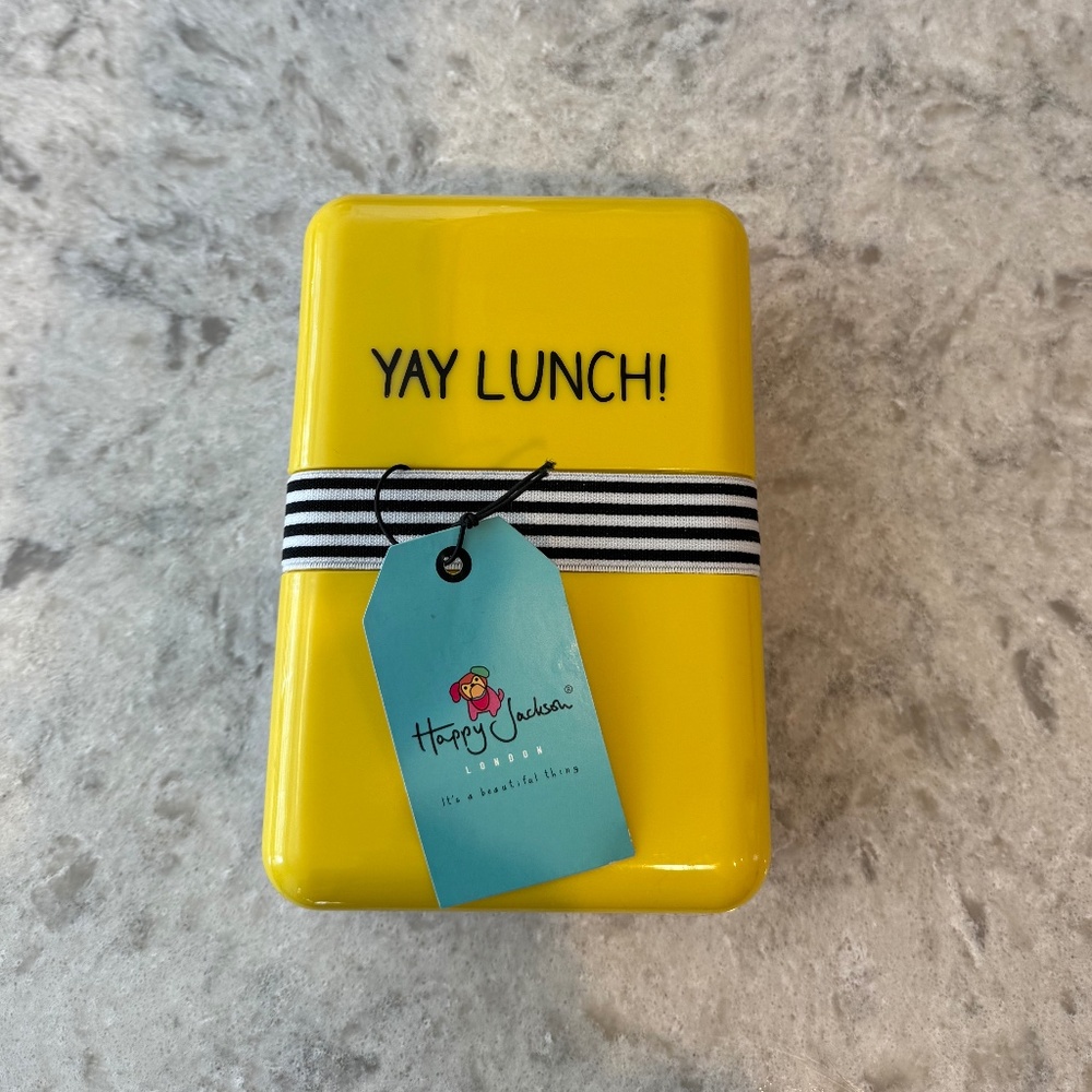 Happy Jackson London Bento lunch box NWT